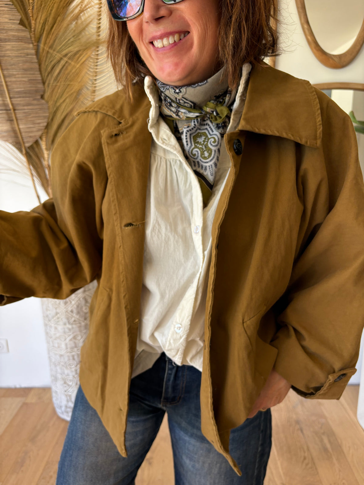 Veste Annie  Moutarde vintage