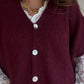 Gilet Eliott Bordeaux