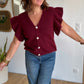 Gilet Lucette Bordeaux