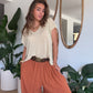 Pantalon Jasmine Brique
