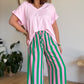 Tee shirt rose baby Maxi