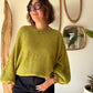 Pull Oliver vert olive