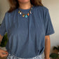 Tee shirt Bonnie bleu jean