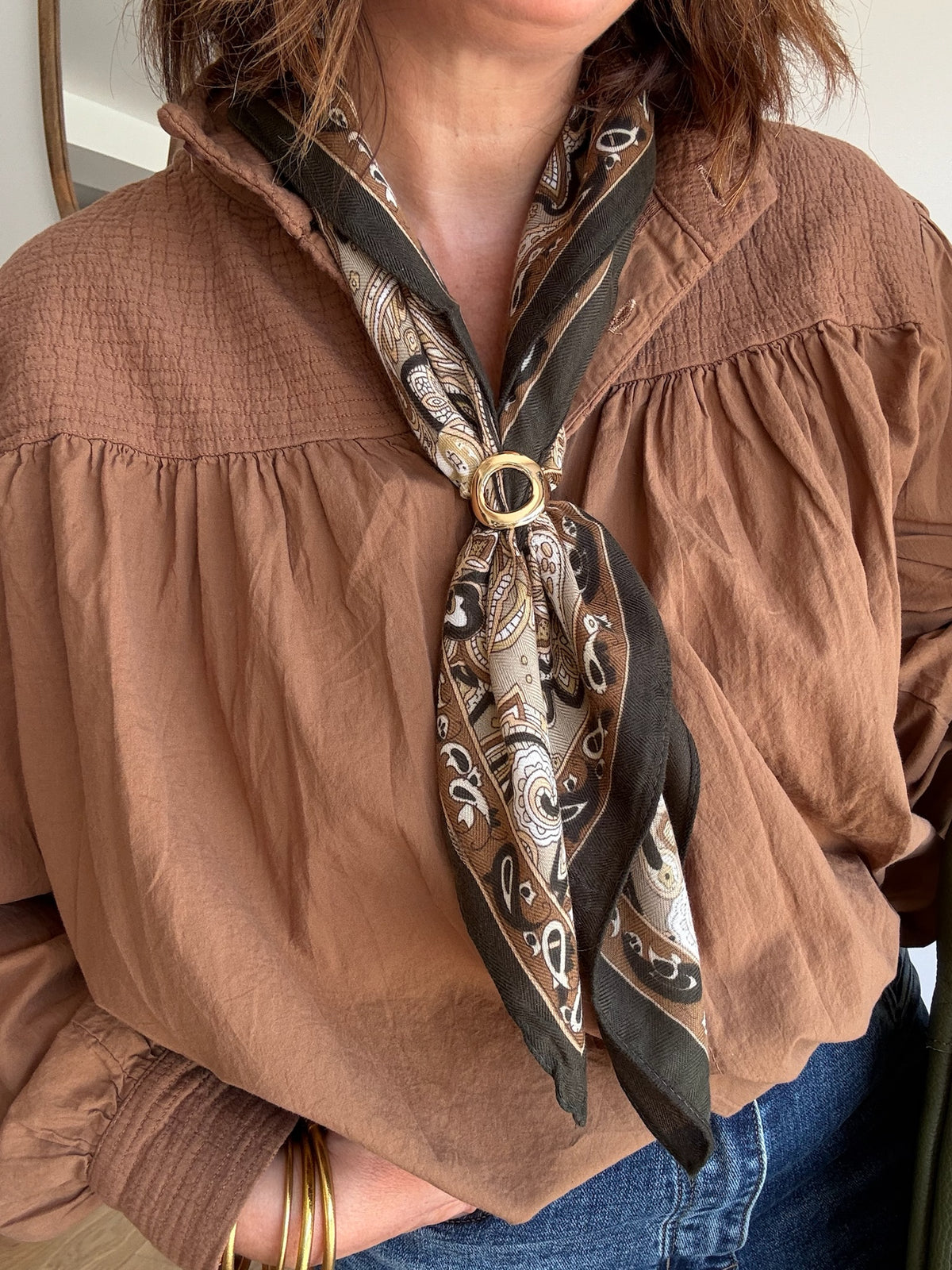 Chemise Jasmina camel