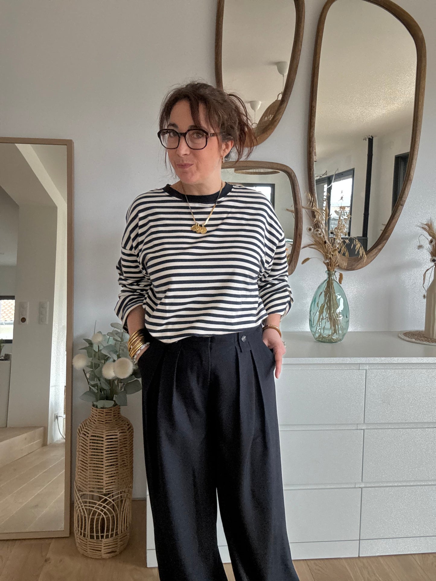 Pantalon Marius Marine