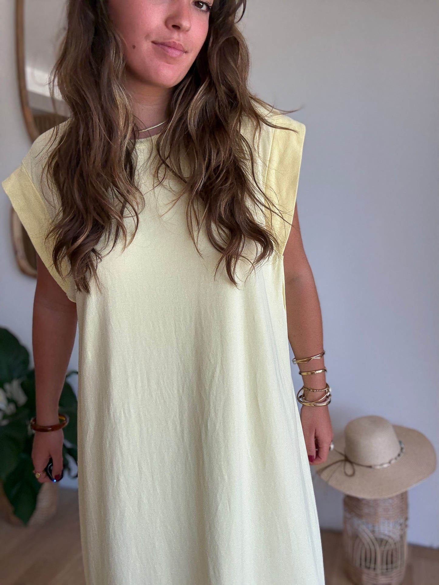 Robe Calvi jaune Pale