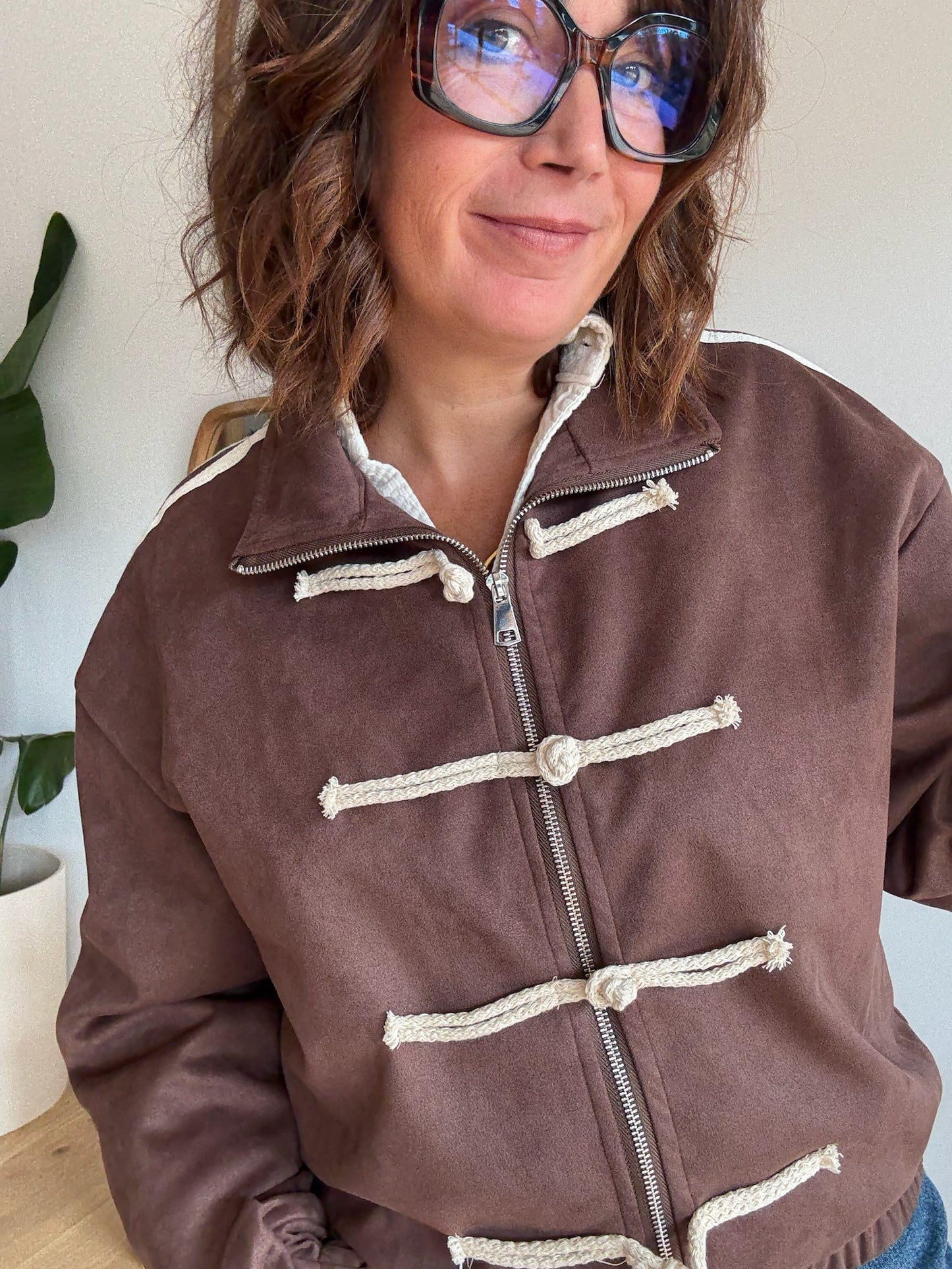 Veste Romy choco