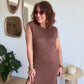 Robe Glow choco doré