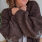 Gilet Doudou étoile choco
