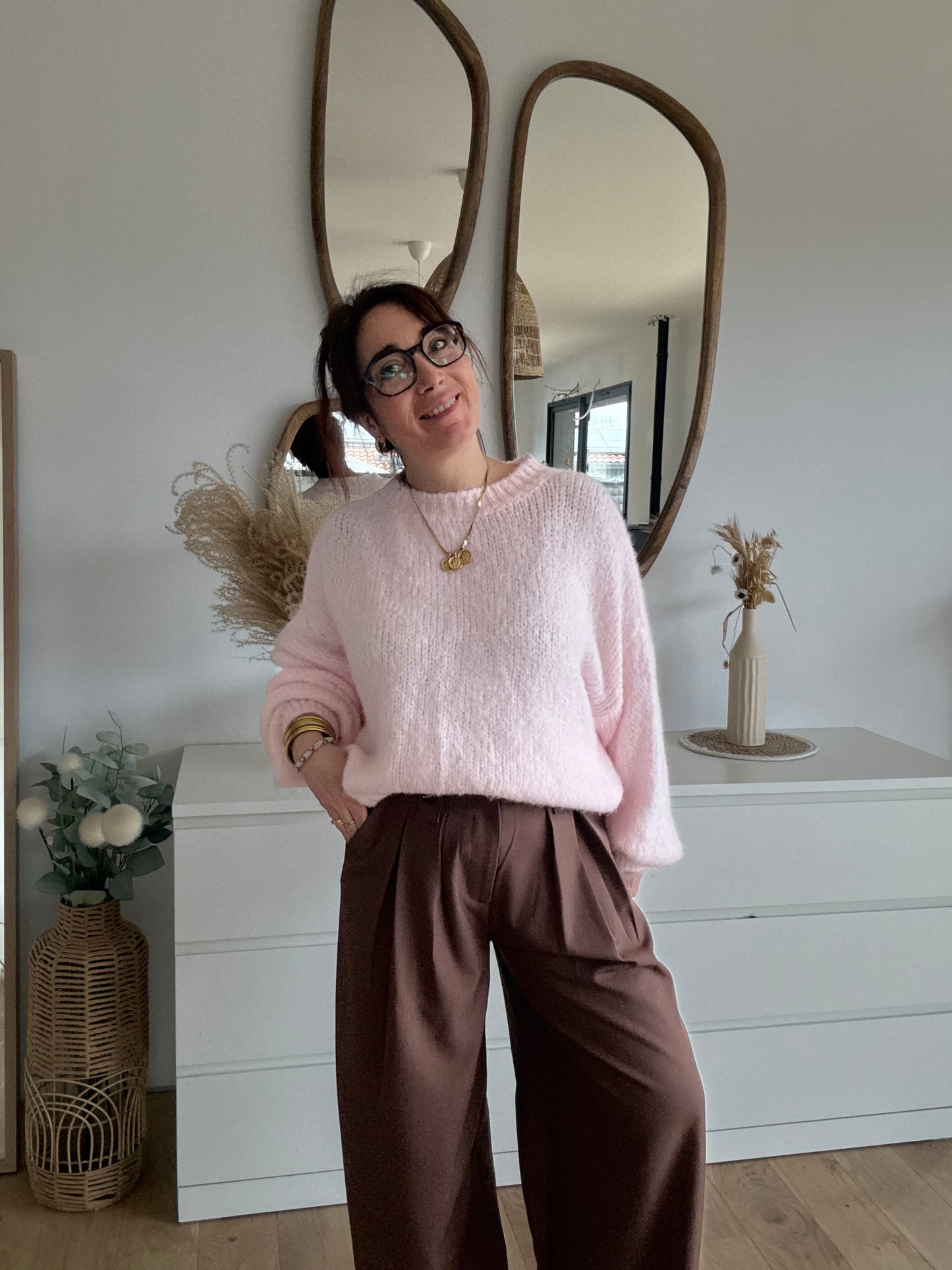 Pantalon Marius Marron clair