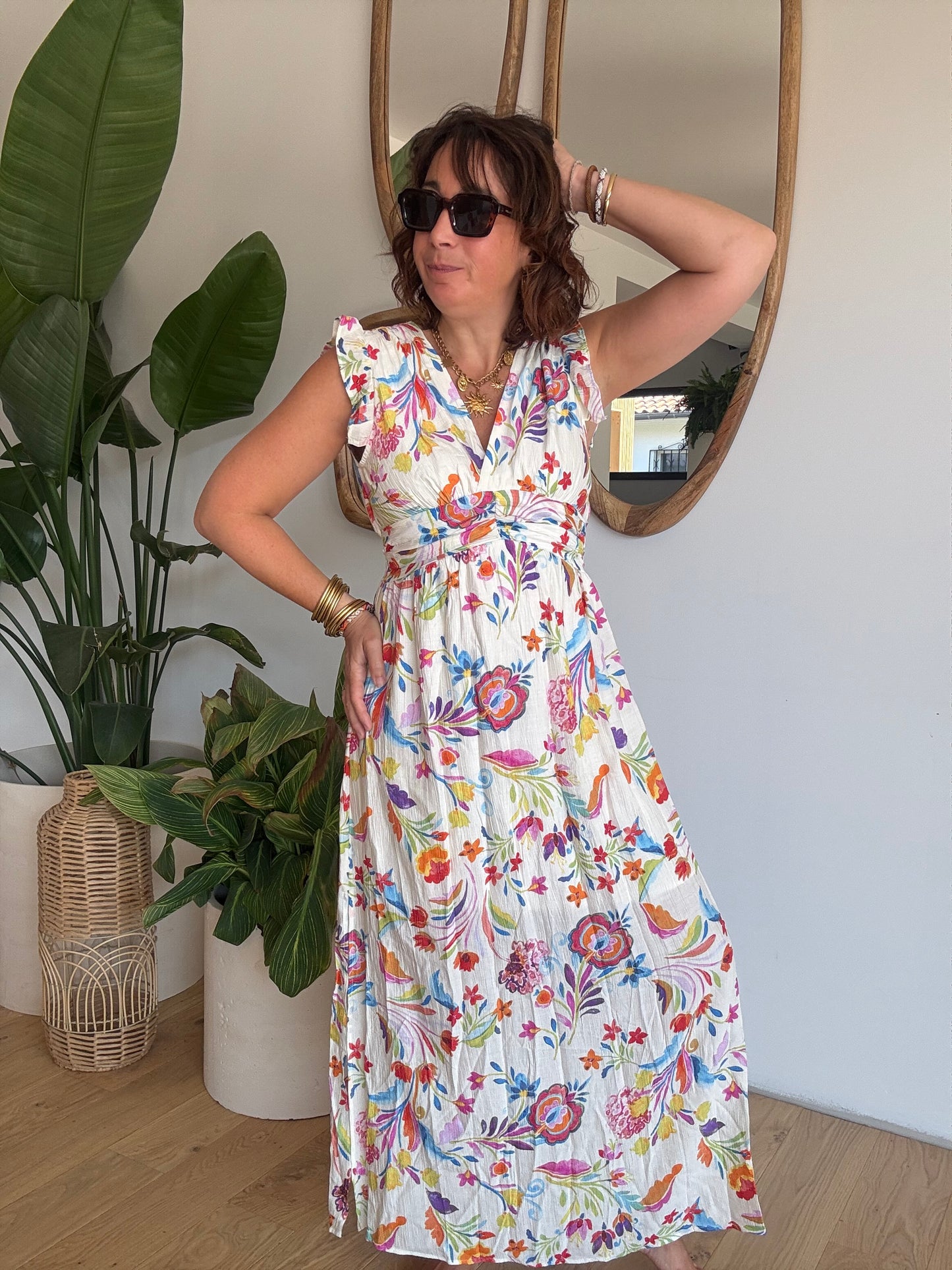 Robe Fleurie Bohème