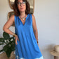 Robe Tie and Dye Blue