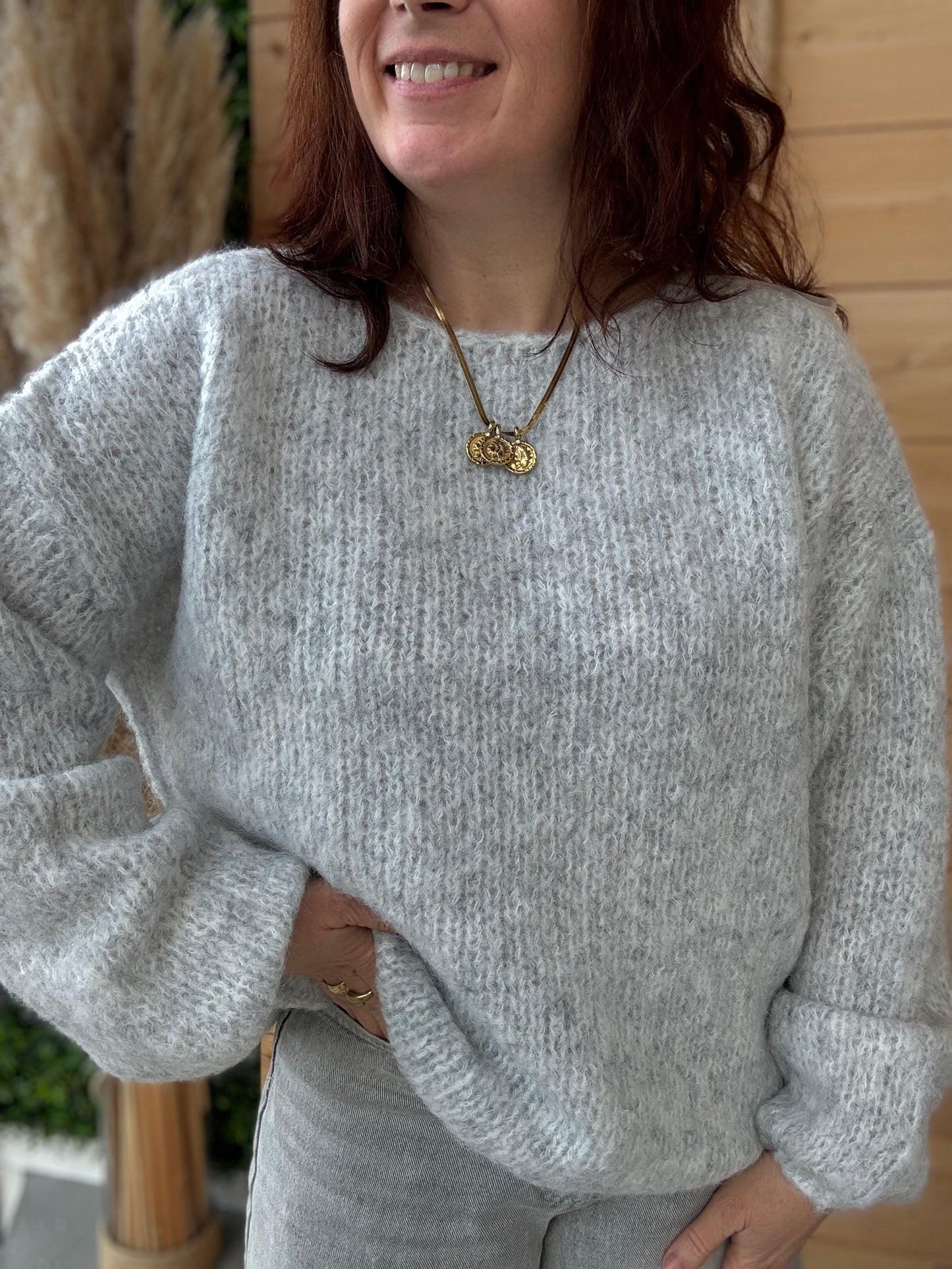 Pull george gris