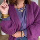 Gilet Gabin violet
