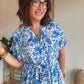 Robe longue Azur