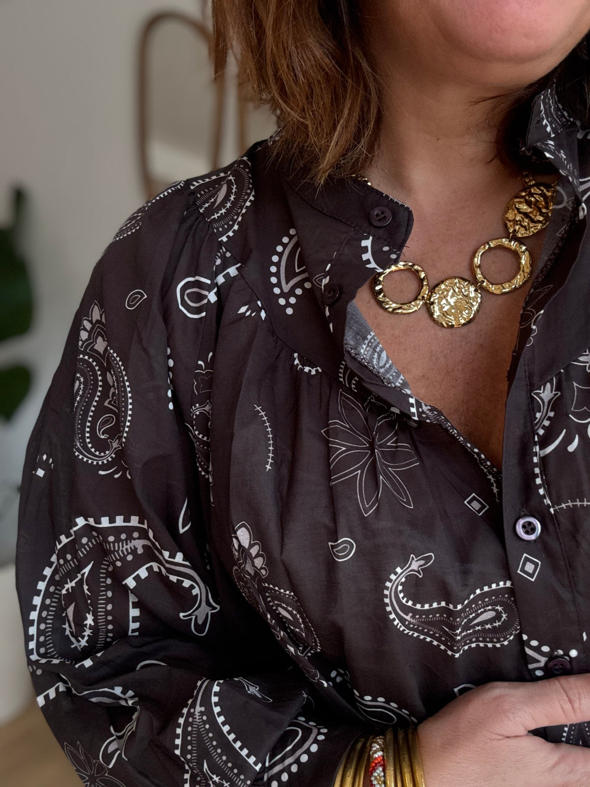 Chemise bandana