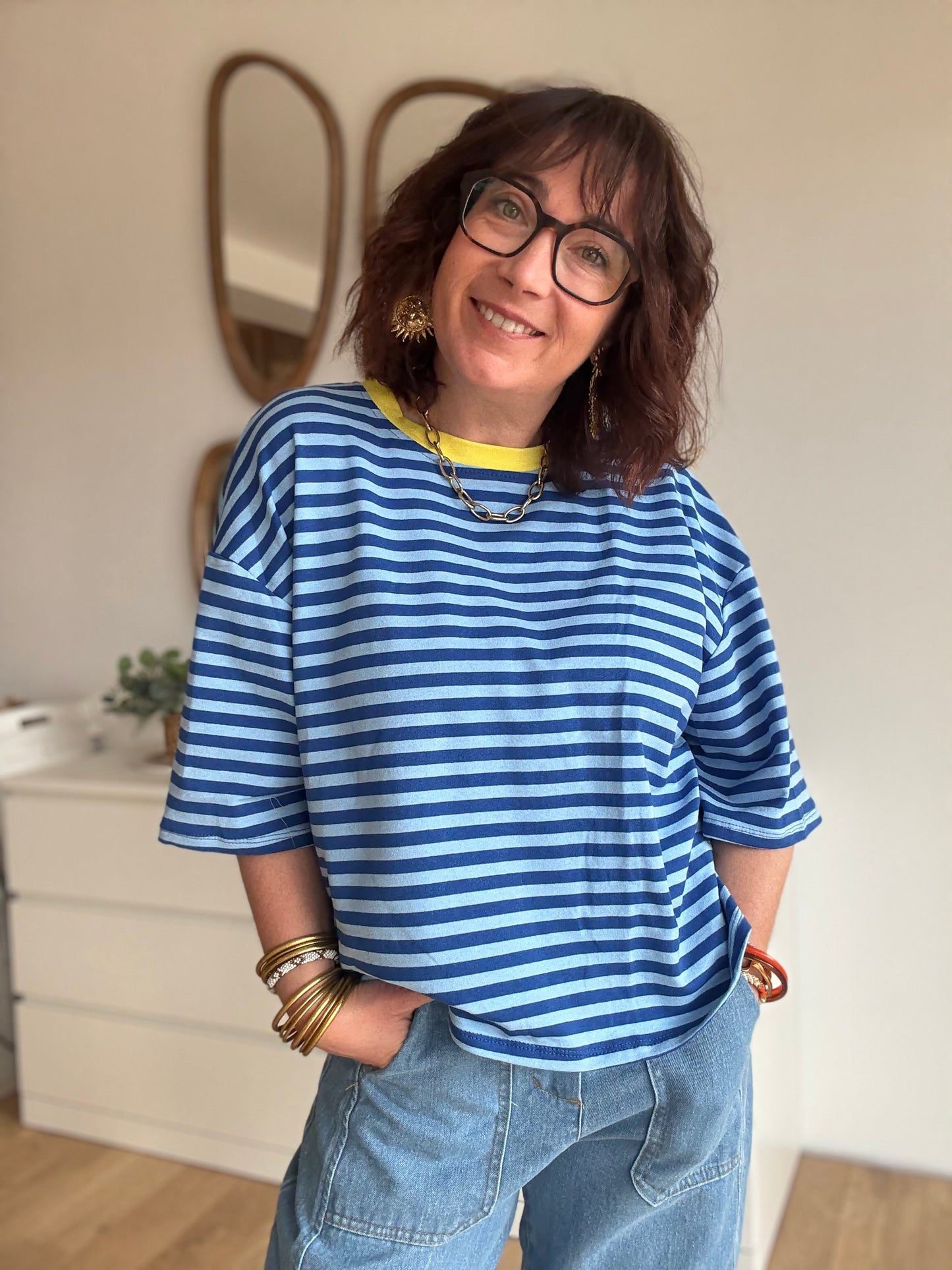 Marinière Gina Bleue