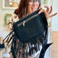 Sac à franges noir