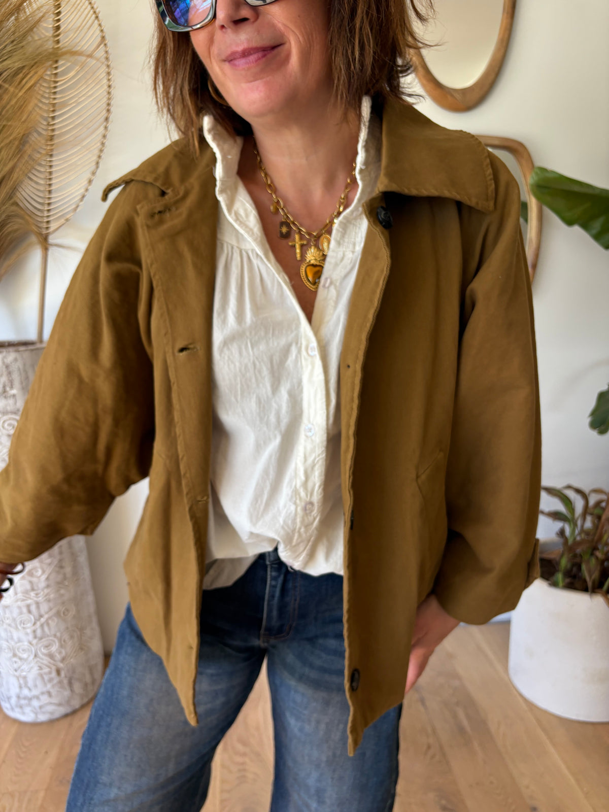 Veste Annie  Moutarde vintage