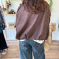 Veste Joy chocolat