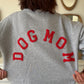 Sweat DOG MOM gris rouge
