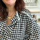 Chemise vichy noir et blanc