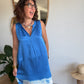 Robe Tie and Dye Blue