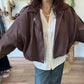 Veste Joy chocolat