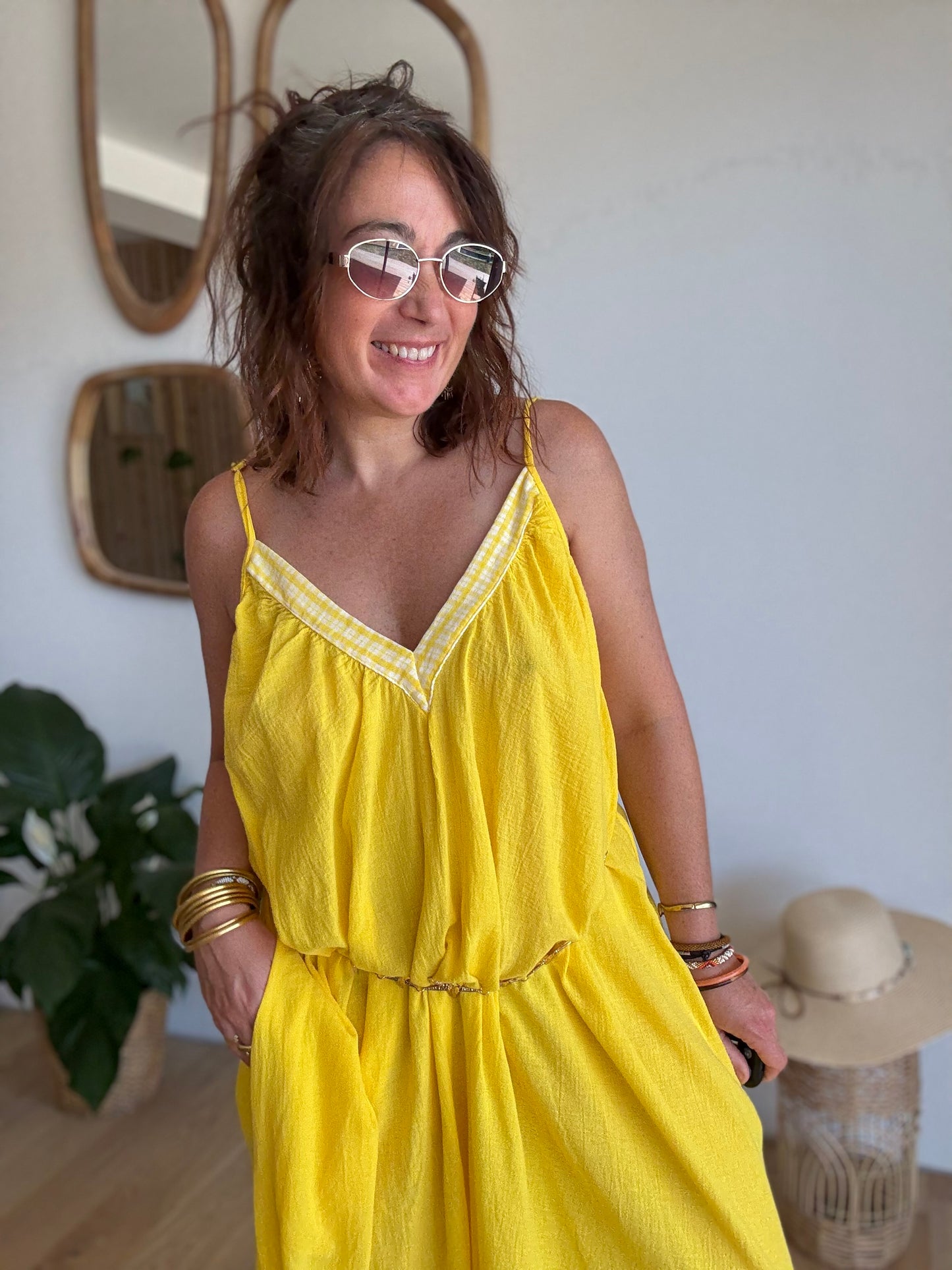 La robe playa jaune