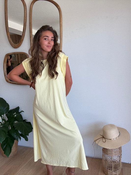 Robe Calvi jaune Pale