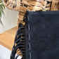 Sac à franges noir