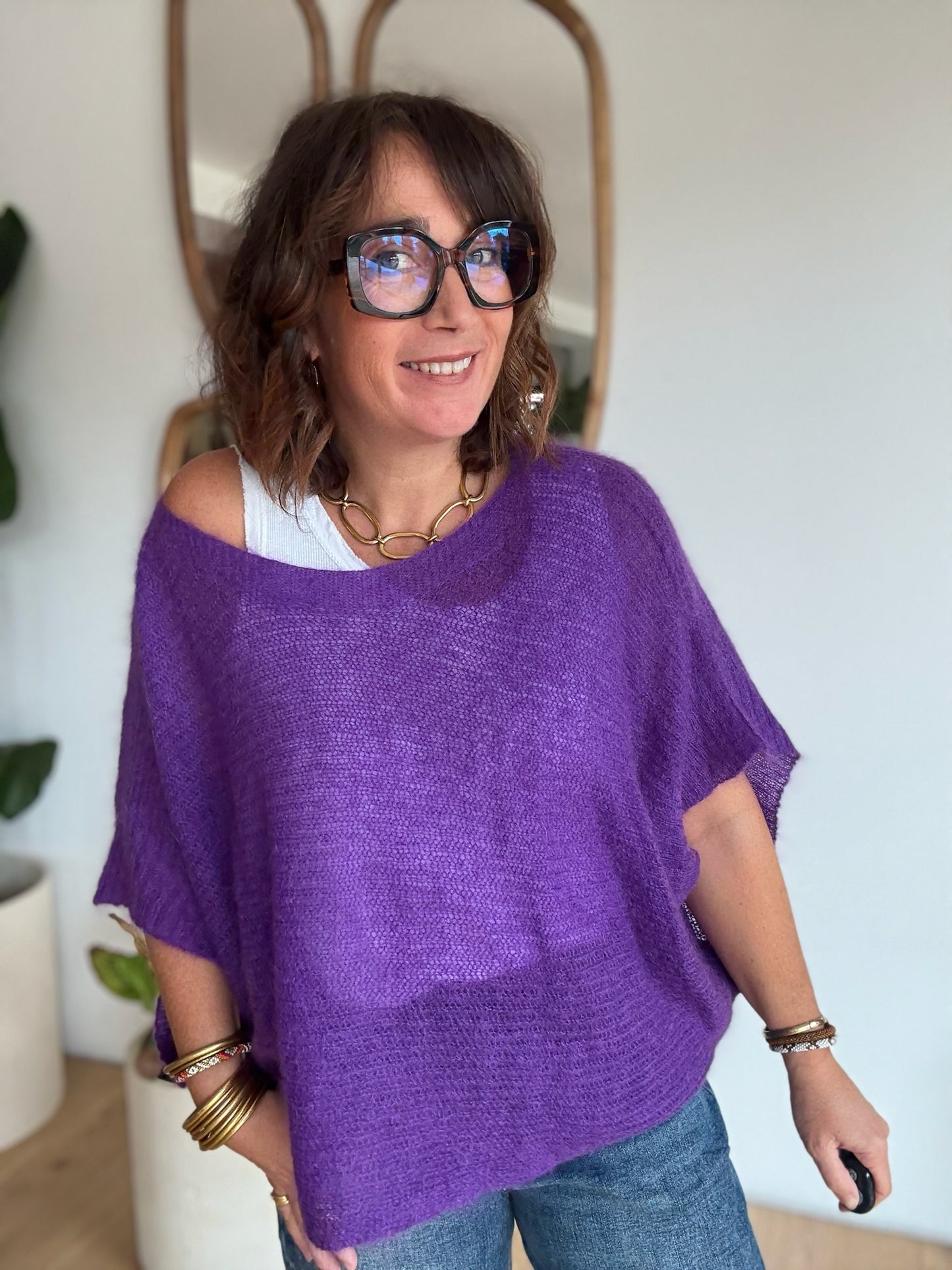 Pull Mia violet