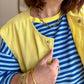 Veste sans manches LIZZIE jaune