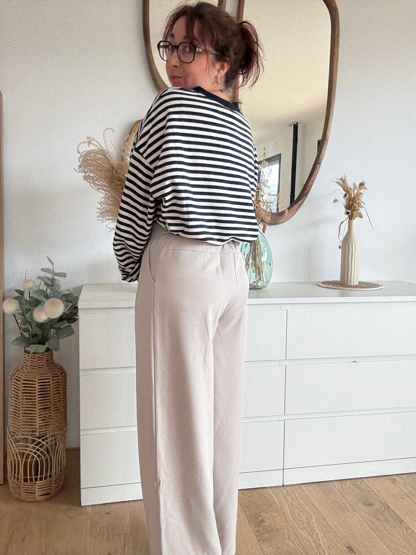 Pantalon Marius beige