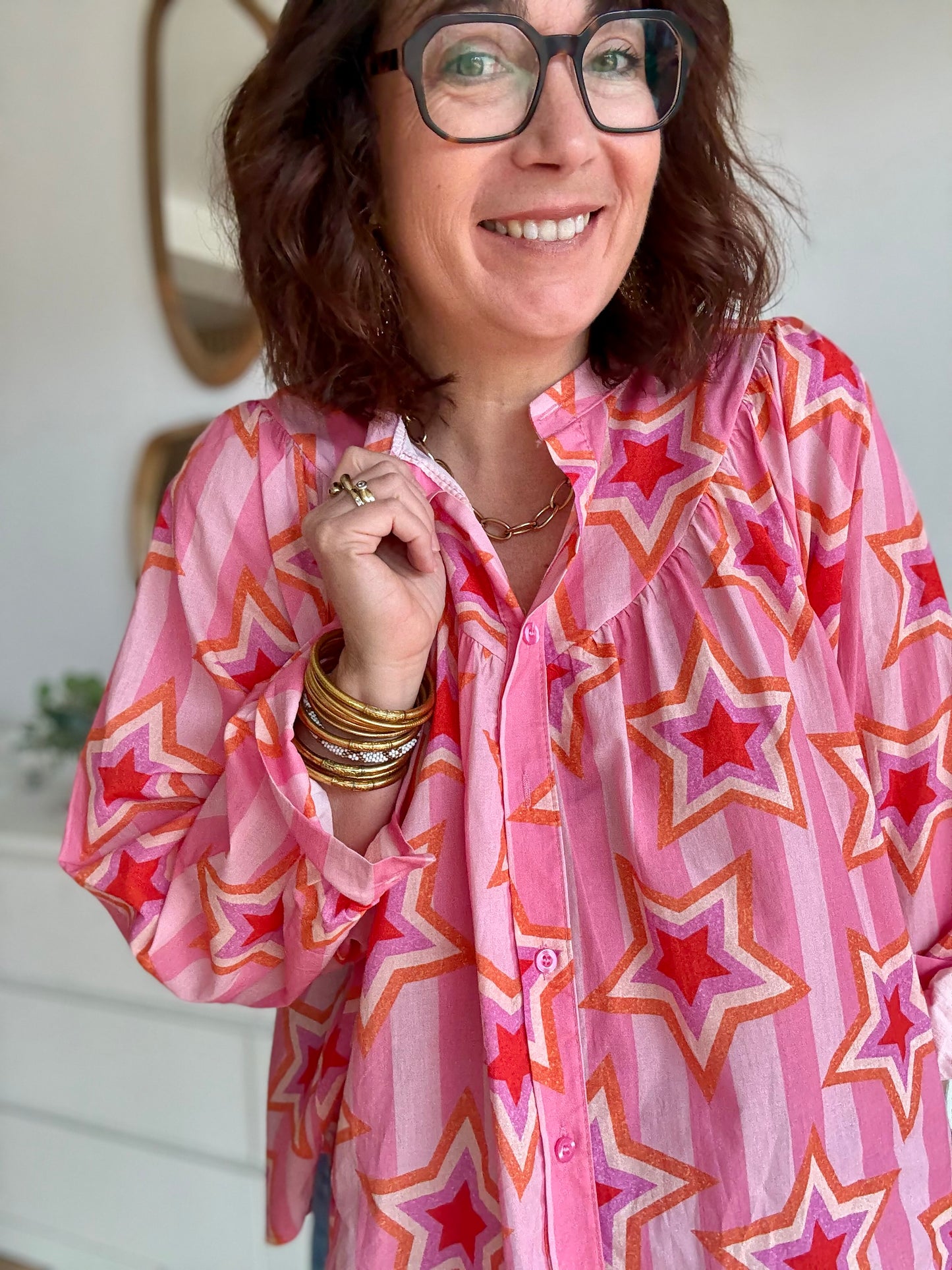 CHEMISIER STAR PINK ENERGY