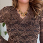 Top Anaïs chocolat