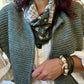 Foulard bandana kaki