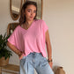 Pull très fin rose 🌸