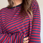 Marinière Mia Bordeaux /Marine