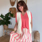 Pull fin corail