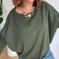 Tee shirt manches longues Tom kaki