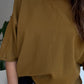 Sweat celeste Mustard vintage
