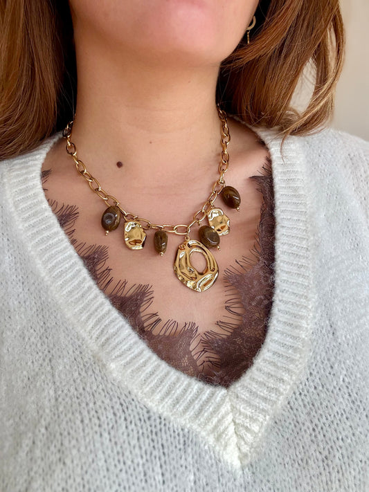 Collier Sol Ambre