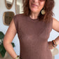 Robe Glow choco doré