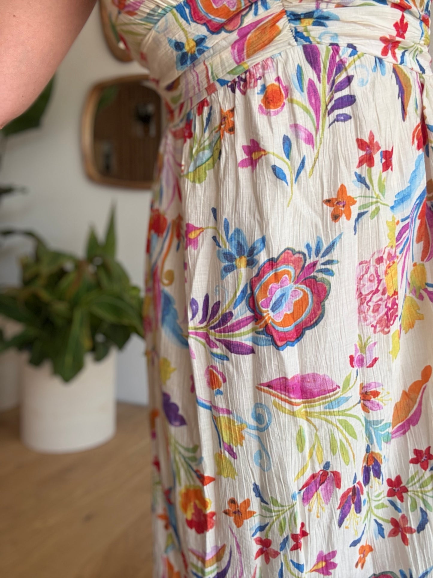 Robe Fleurie Bohème