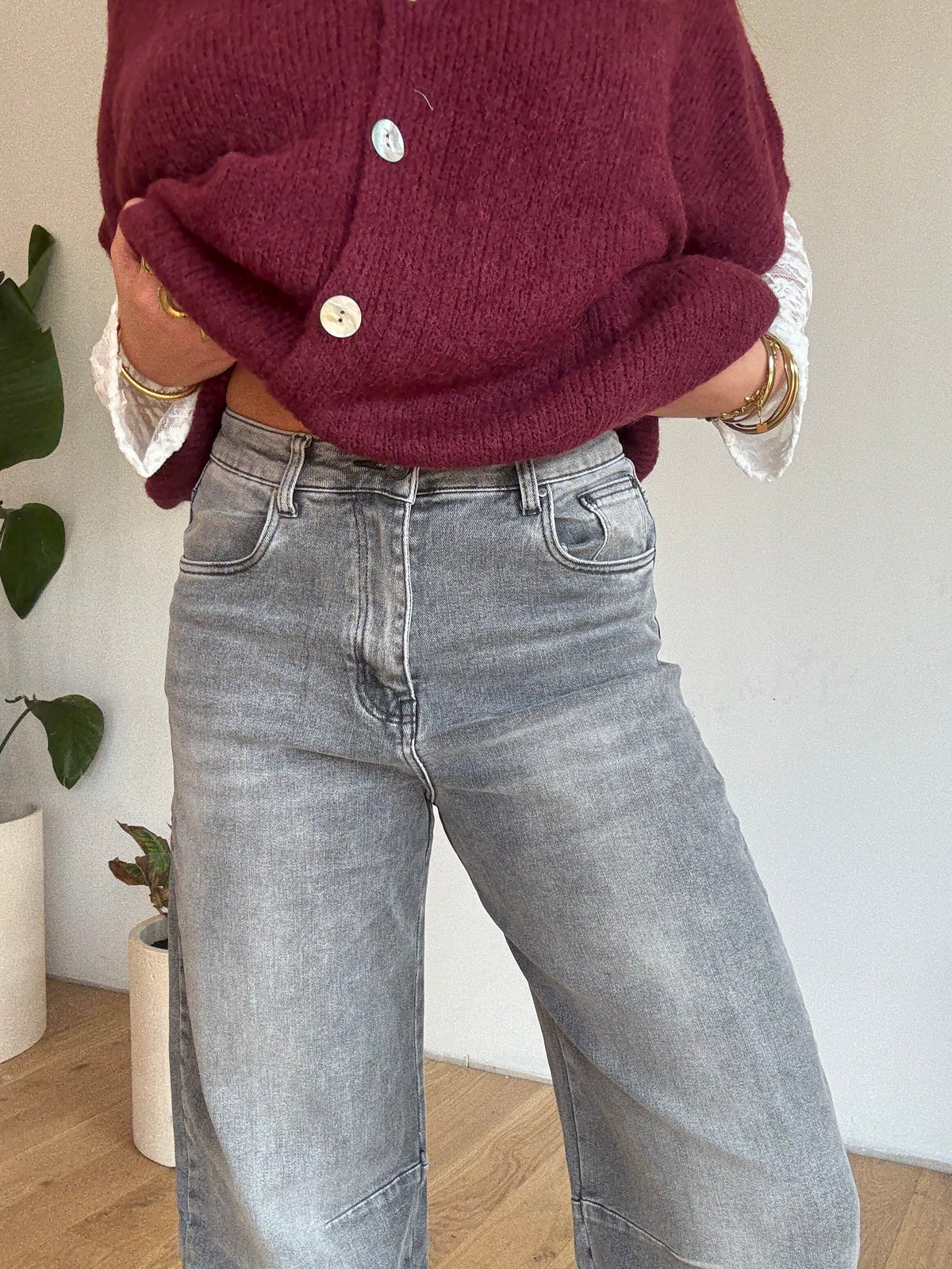 Jean Louisa gris clair