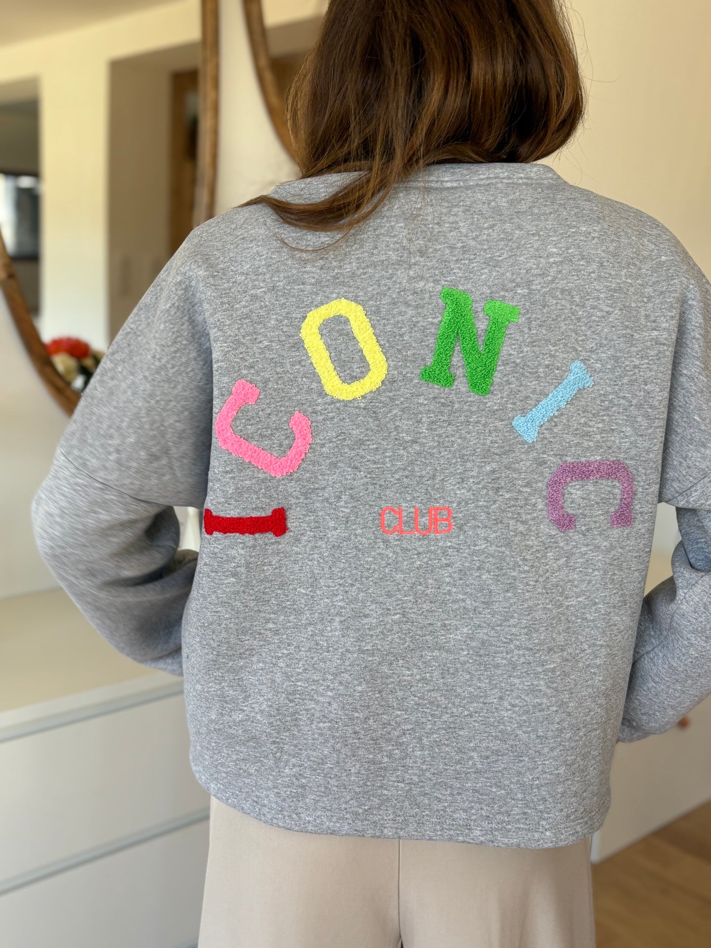 Sweat iconic gris