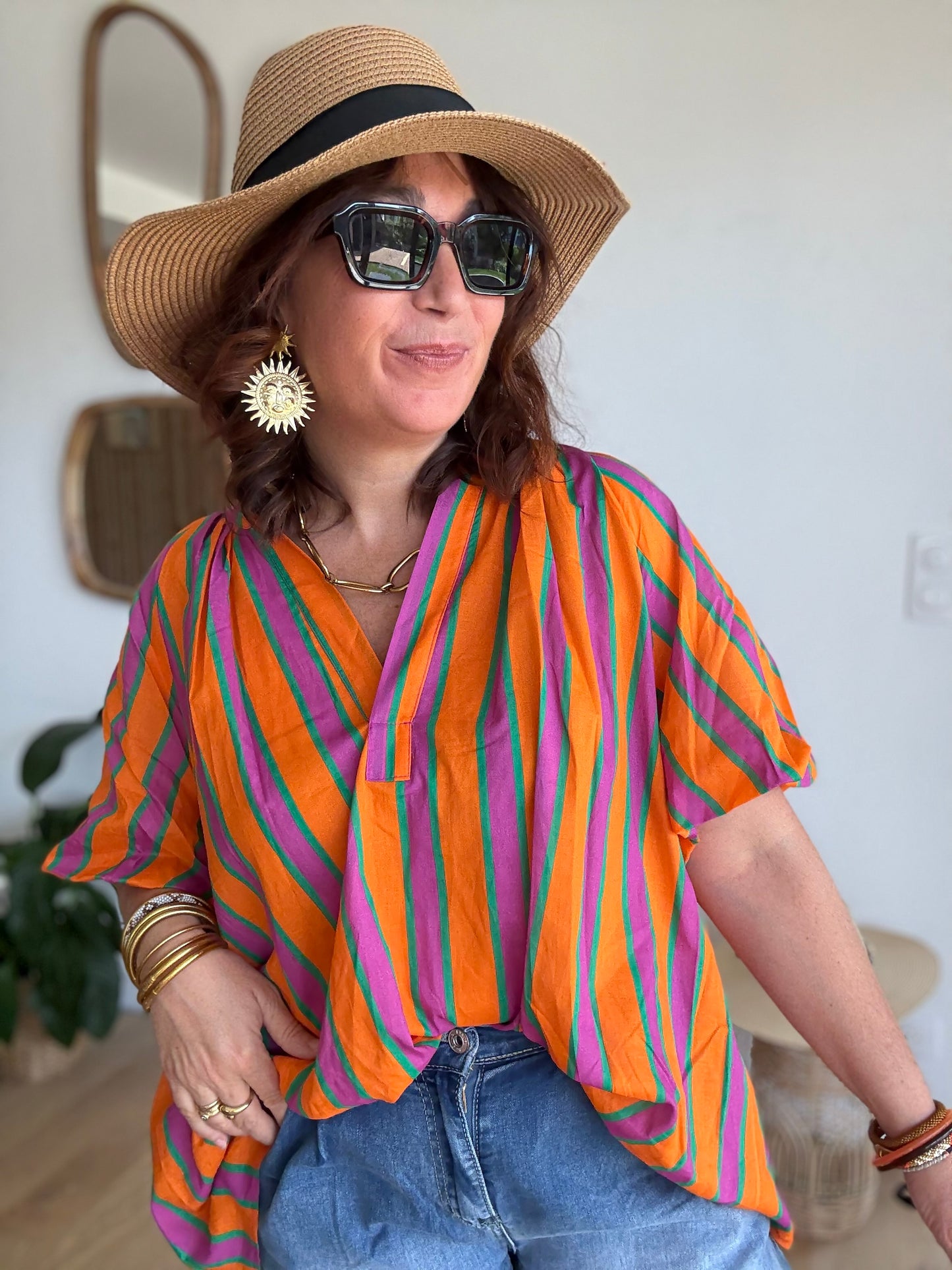 Blouse Summer pop