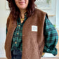 Veste Teddy chocolat