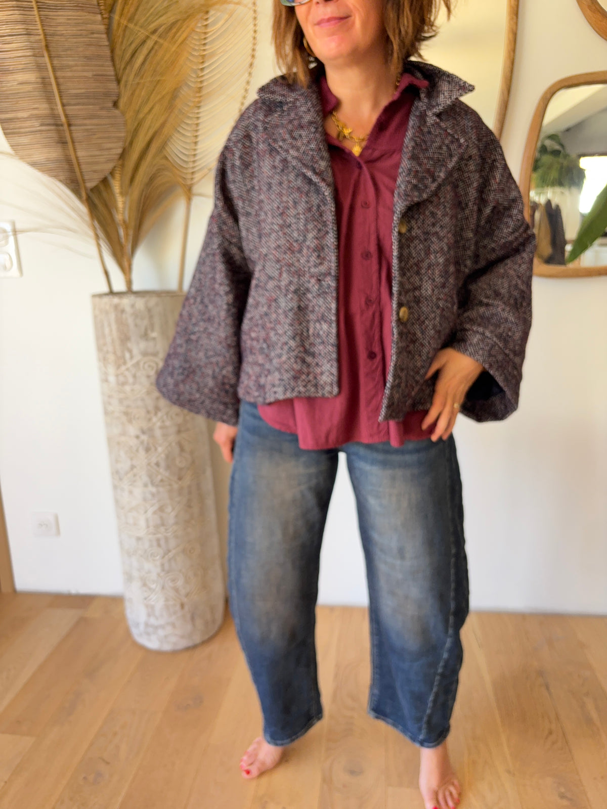 Jean barrel Romy vintage